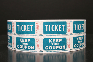 Aqua Easy Read Raffle Tickets  Raffles, tickets, rolls, 50/50